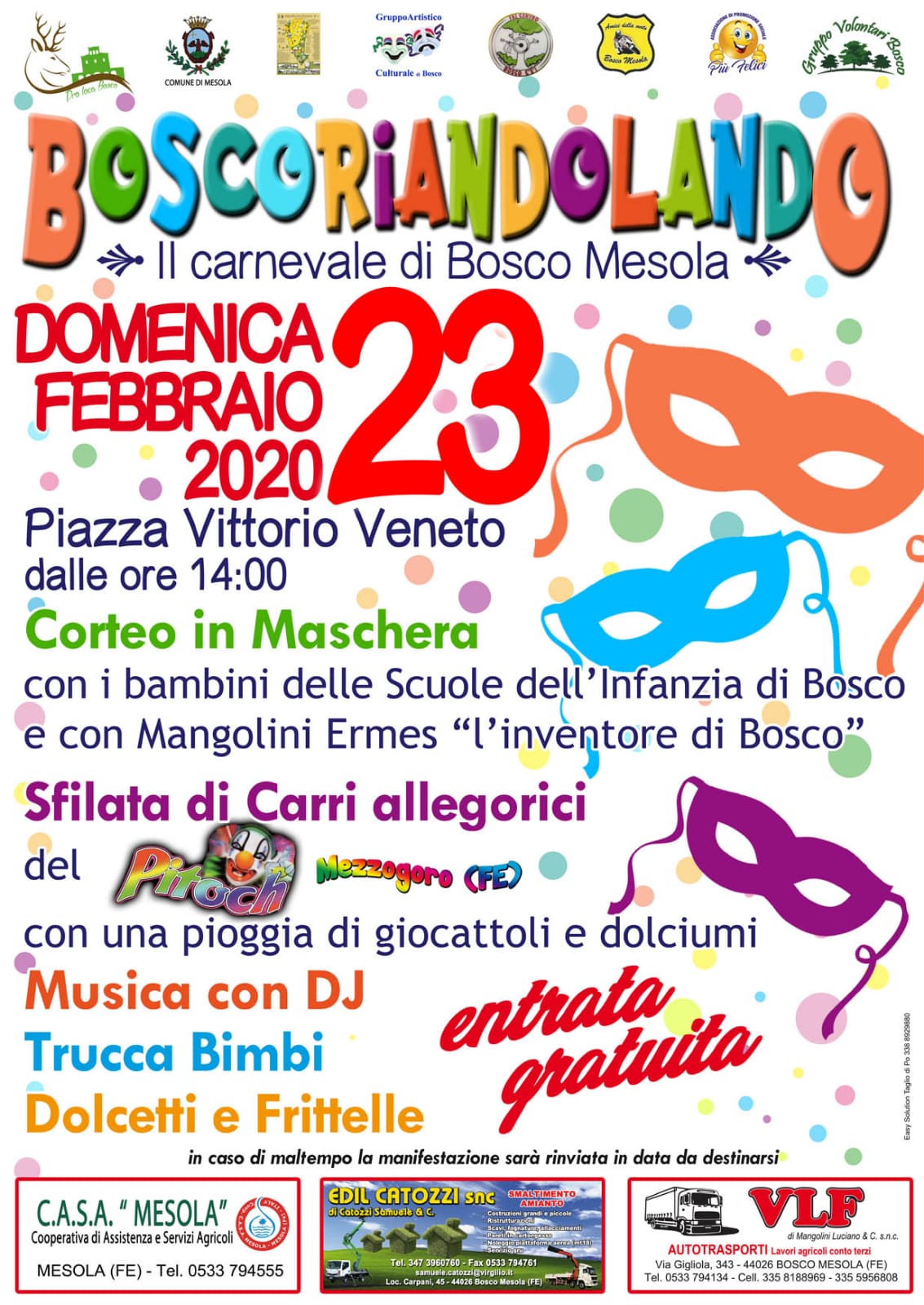 Boscoriandolando - Edizione 2020
